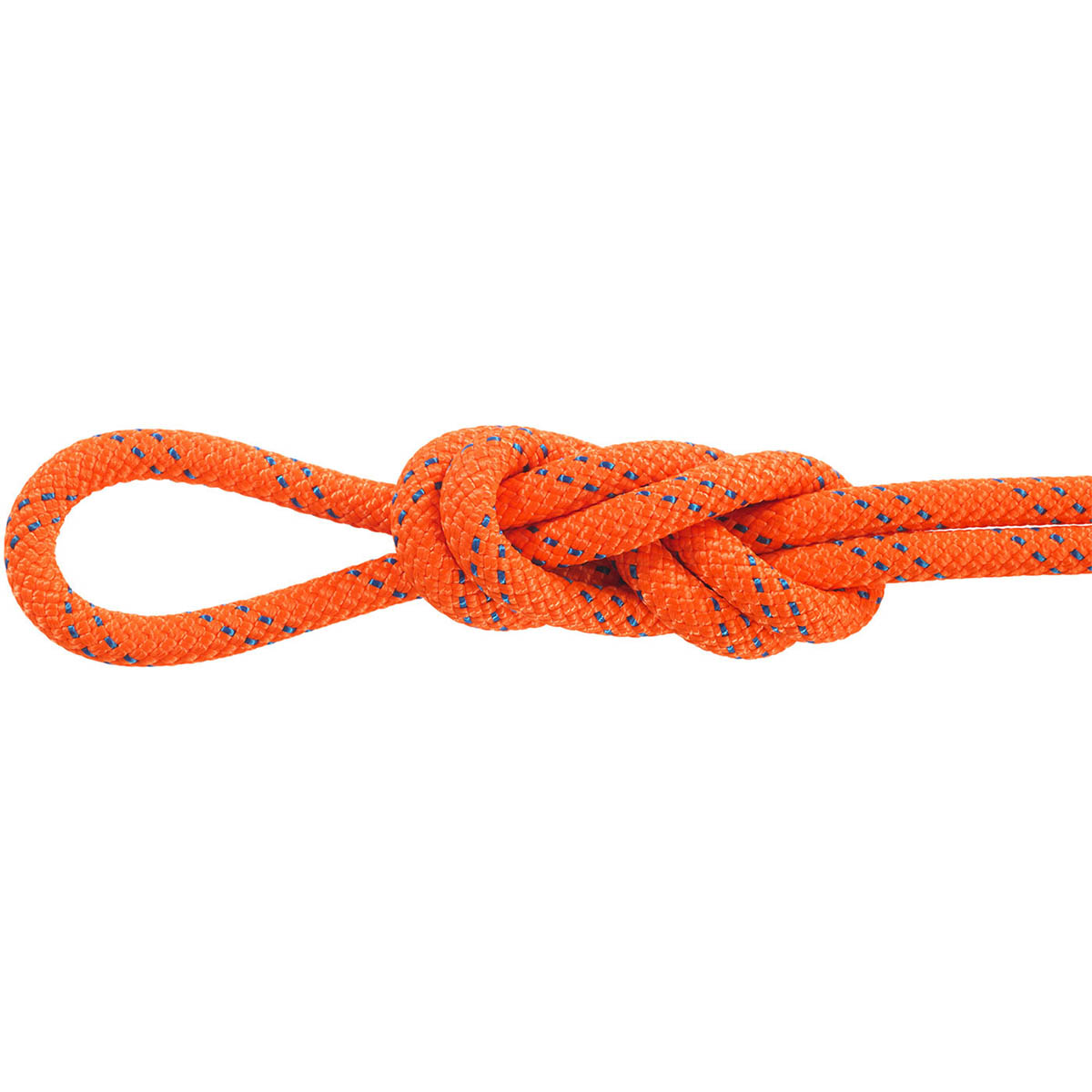 UTILITY ROPE, STATIC, 7 MM, TAN W RED TRACER, Sold by the linear foot