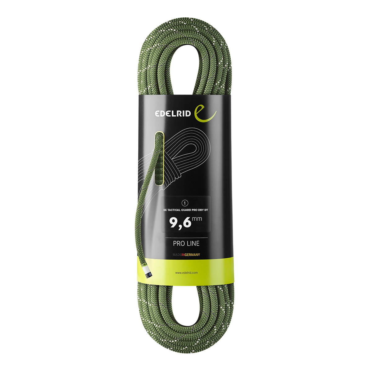 Edelrid 9.6mm Tactical Guard Pro Dry DT Dynamic Rope – T'NT Work & Rescue