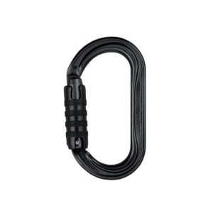 Petzl OK TRIACT Aluminum Carabiner - Black