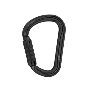 Petzl William Aluminum Carabiner (NFPA T) - Black