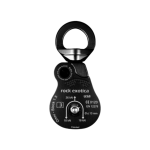 Rock Exotica 1.5" Omni-Block Pulley - Black
