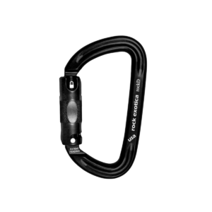 Rock Exotica rockD Aluminum Carabiner - Black