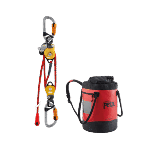 Petzl TWIN RELEASE KIT pre-assembled 4:1 rescue system