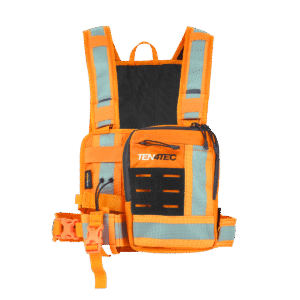 Ten4Tec Hi Viz Radio Chest Harness