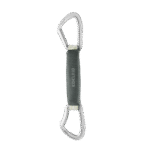 Edelrid g-screamer pro 15cm in anthracite with carabiners on each end
