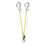 petzl absorbica y mgo 150cm (L014BB01) double lanyard full view