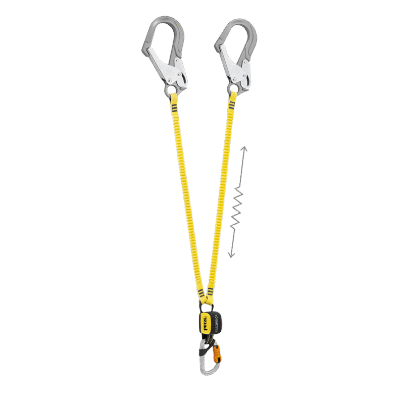 petzl-absorbica-y-mgo-150-flex-L014BB01-1 petzl absorbica y mgo 150cm (L014BB01) double lanyard full view